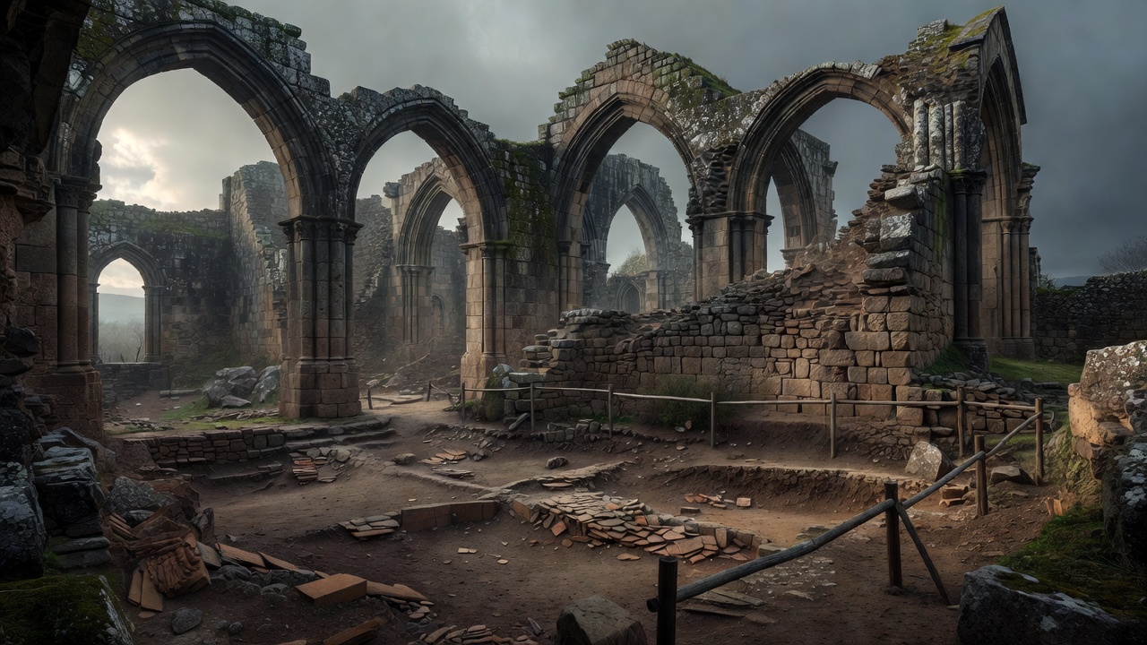Ruinas de Recópolis — un asentamiento visigodo que permaneció oculto durante siglos